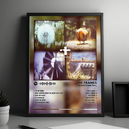 The Frames "Breadcrumb Trail" Album Cover Poster - with Complete Tracklist