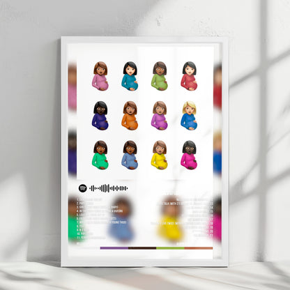 Drake "Certified Lover Boy" Album Cover Poster - with Complete Tracklist