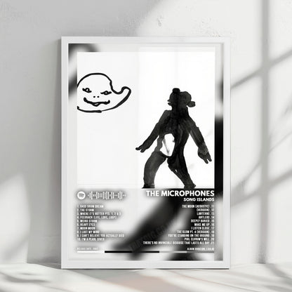 The Microphones "Song Islands" Album Cover Poster - with Complete Tracklist