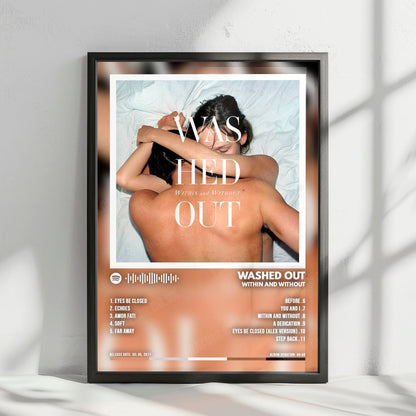 Washed Out "Within and Without" Album Cover Poster - with Complete Tracklist