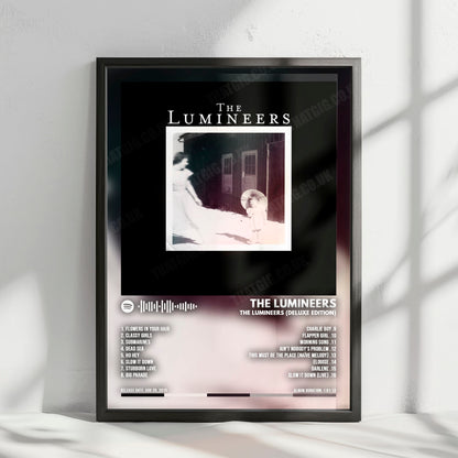The Lumineers "The Lumineers (Deluxe Edition)" Album Cover Poster - with Complete Tracklist