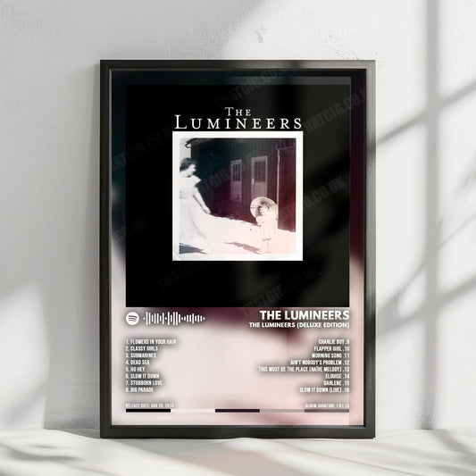 The Lumineers "The Lumineers (Deluxe Edition)" Album Cover Poster - with Complete Tracklist