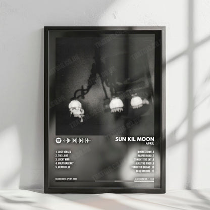 Sun Kil Moon "Jesu/Sun Kil Moon" Album Cover Poster - with Complete Tracklist