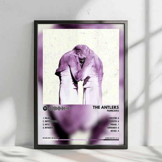 The Antlers "Familiars" Album Cover Poster - with Complete Tracklist