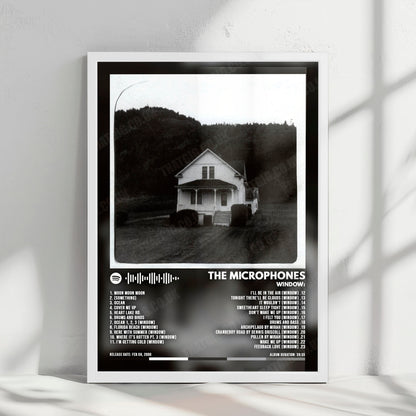 The Microphones "Window:" Album Cover Poster - with Complete Tracklist