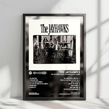 The Jayhawks "The Jayhawks (aka. The Bunkhouse Album)" Album Cover Poster - with Complete Tracklist