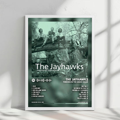The Jayhawks "Tomorrow The Green Grass" Album Cover Poster - with Complete Tracklist