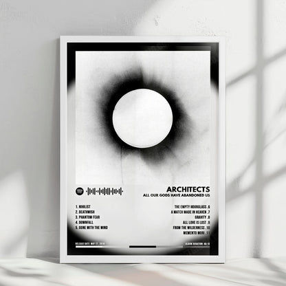 Architects "All Our Gods Have Abandoned Us" Album Cover Poster - with Complete Tracklist