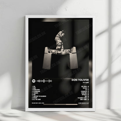 Don Toliver "OCTANE" Album Cover Poster - with Complete Tracklist