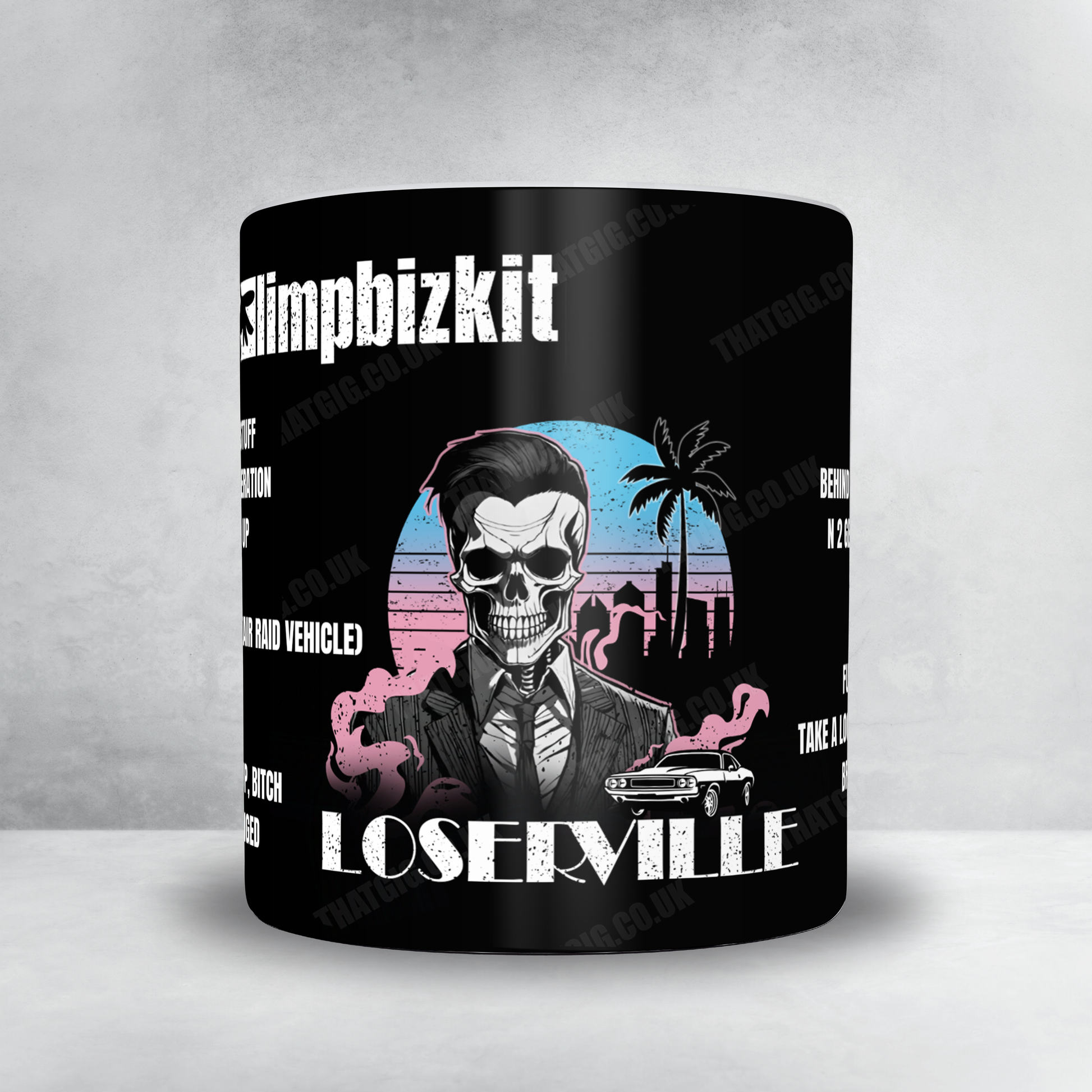 Limp Bizkit Setlist Poster - Utah First Credit Union Amphitheatre, West Valley City, UT, USA - August 18th, 2024