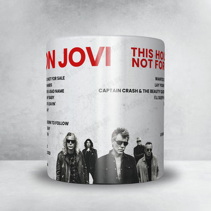 Bon Jovi Setlist Mug - RDS Arena, Dublin - June 16th, 2019
