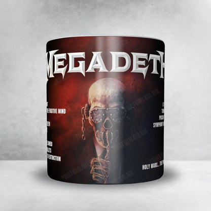 Megadeth Setlist Mug - PSD Bank Dome, Dusseldorf - October 1st, 2025