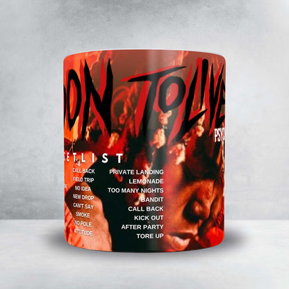 Don Toliver Setlist Mug - Agganis Arena, Boston - November 10th, 2024