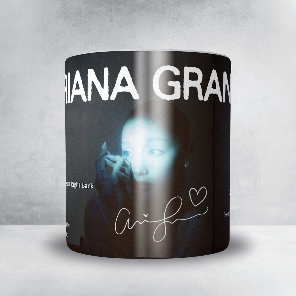 Ariana Grande Setlist Poster - The O2 Arena, London - August 23rd, 2026