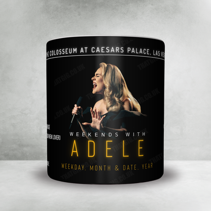 Adele Setlist Poster - The Colosseum at Caesars Palace, Las Vegas - February 24th, 2024