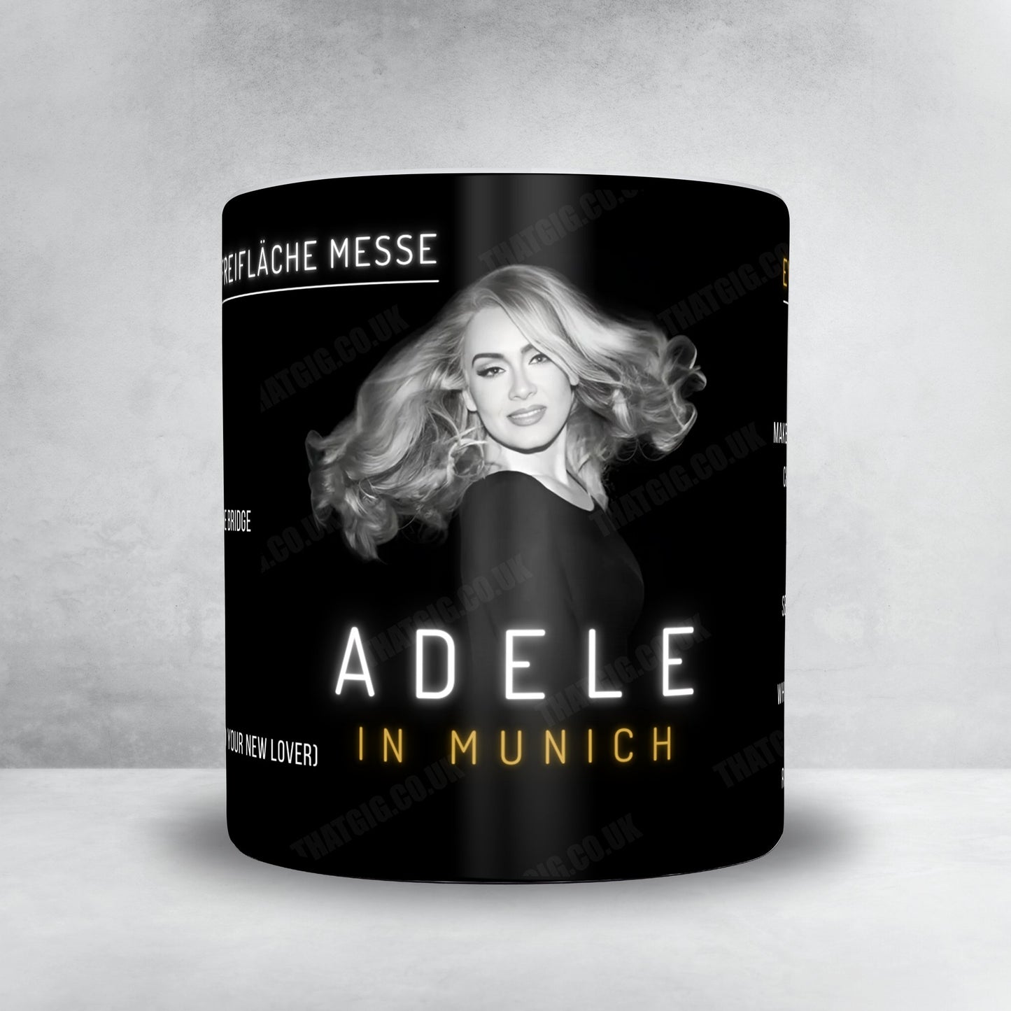 Adele Setlist Poster - Sonderfreifläche Messe, Munich - August 24th, 2024