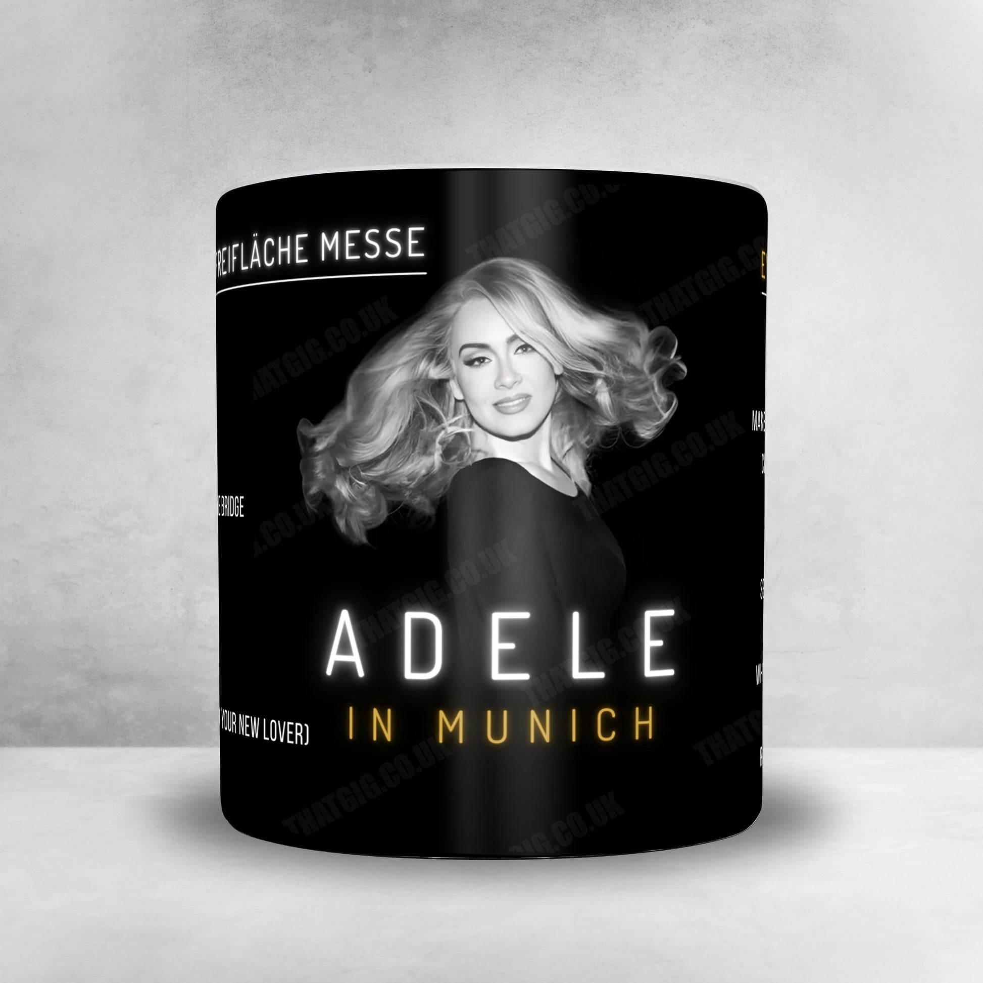 Adele Setlist Poster - Sonderfreifläche Messe, Munich - August 24th, 2024