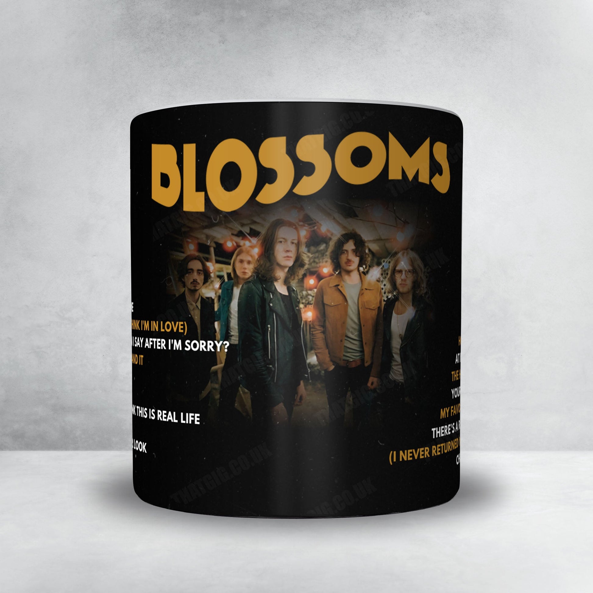 Blossoms Setlist Poster - St. Anne's Park, Dublin - May 30th, 2025