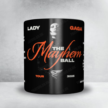 Lady Gaga Setlist Poster - Accor Stadium, Sydney - December 13th, 2025