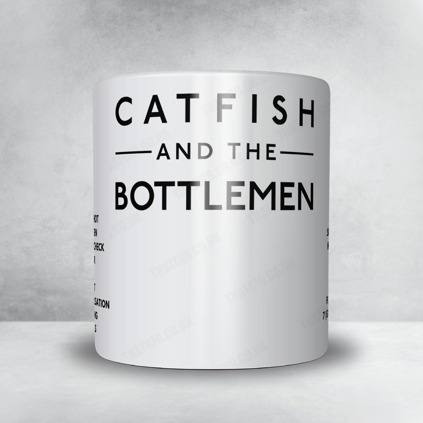 Catfish and the Bottlemen Setlist Poster - Cardiff Castle, Cardiff - July 19th, 2024