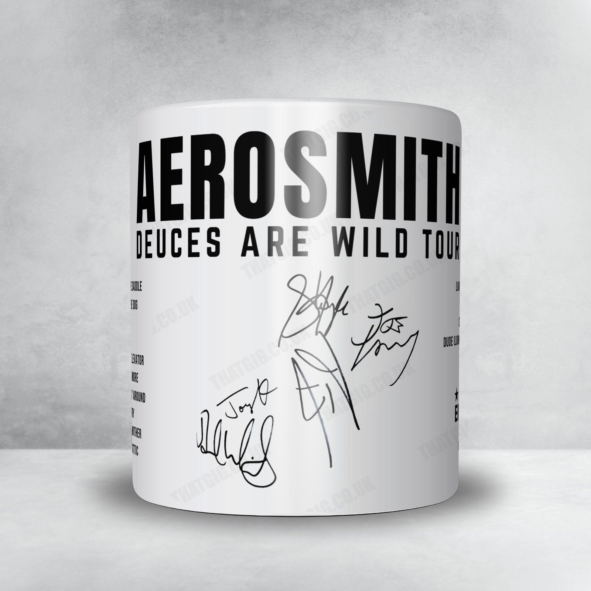 Aerosmith Setlist Poster - Park Theater at Park MGM, Las Vegas - April 6th, 2019