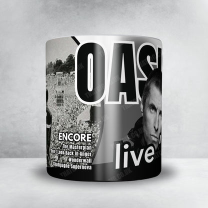Oasis Setlist Mug - Principality Stadium, Cardiff - July 5th, 2025