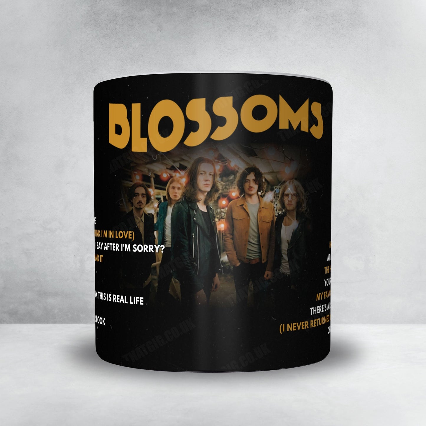 Blossoms Setlist Mug - Stockport Plaza, Stockport - November 3rd, 2024
