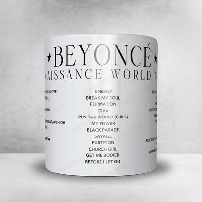 Beyoncé Setlist Poster - NRG Stadium, Houston - September 23rd, 2023