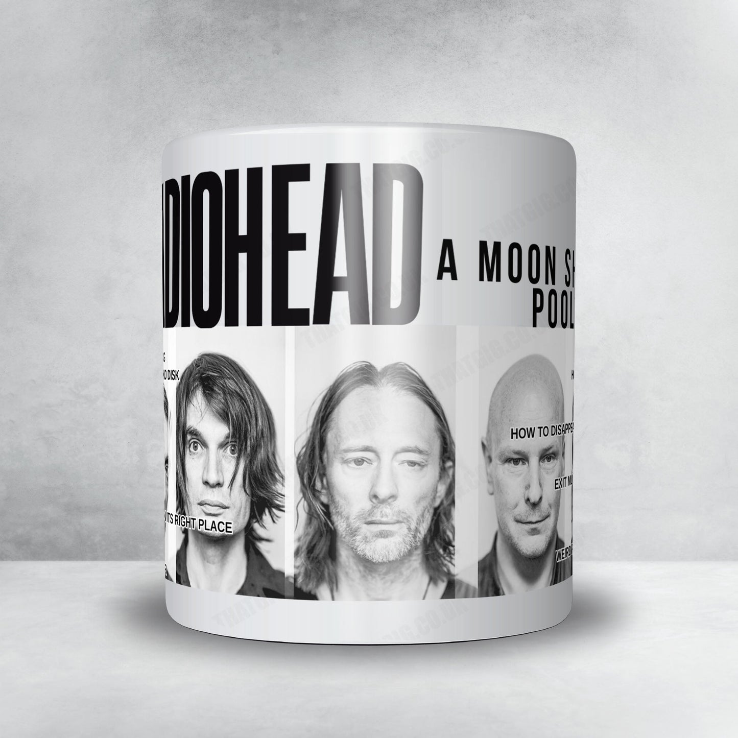 Radiohead Setlist Mug - Passeio Marítimo de Algés, Oeiras - July 8th, 2016