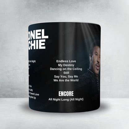 Lionel Richie Setlist Mug - The OVO Hydro, Glasgow - June 4th, 2025