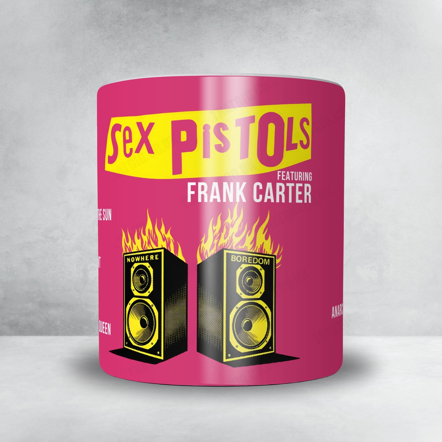 Sex Pistols feat. Frank Carter Setlist Mug - Ekebergsletta, Oslo - June 26th, 2025