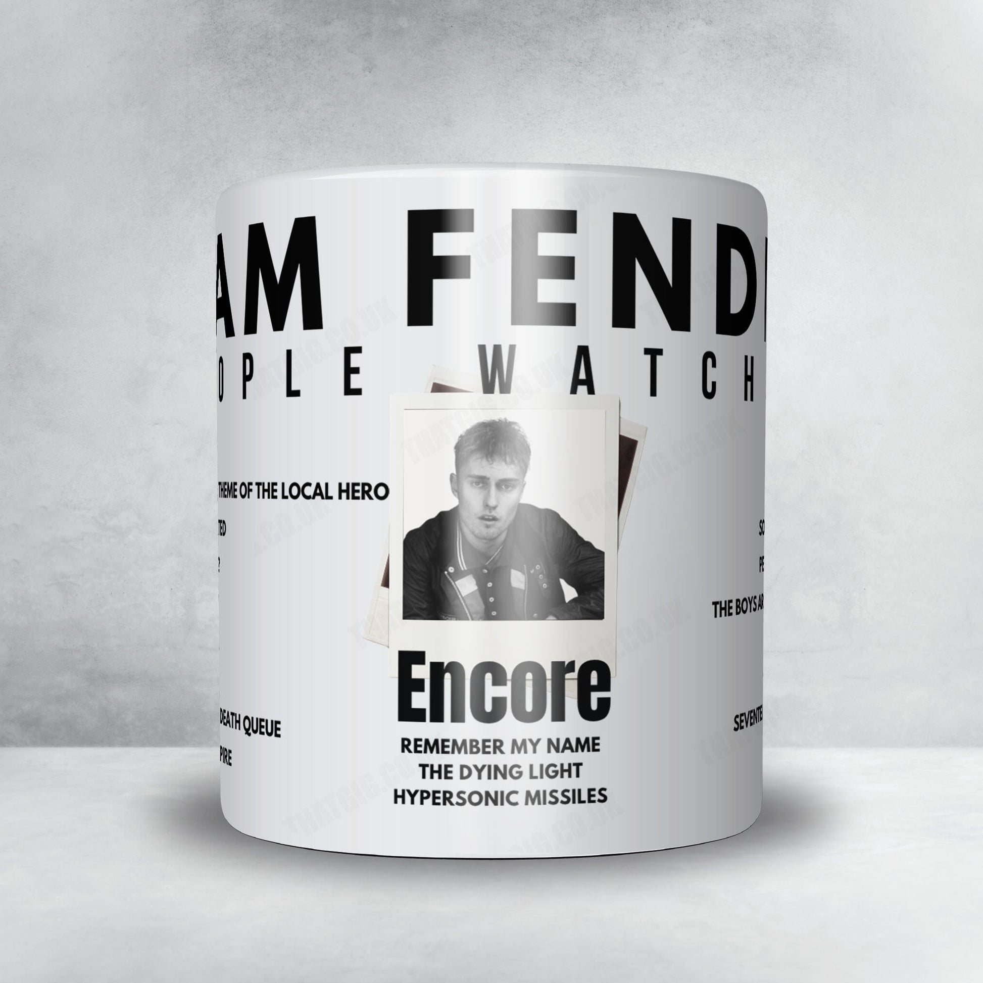 Sam Fender Setlist Poster - Coca-Cola Coliseum, Toronto - October 3rd, 2025