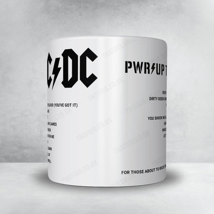 AC/DC Setlist Mug - AT&T Stadium, Arlington - April 14th, 2025