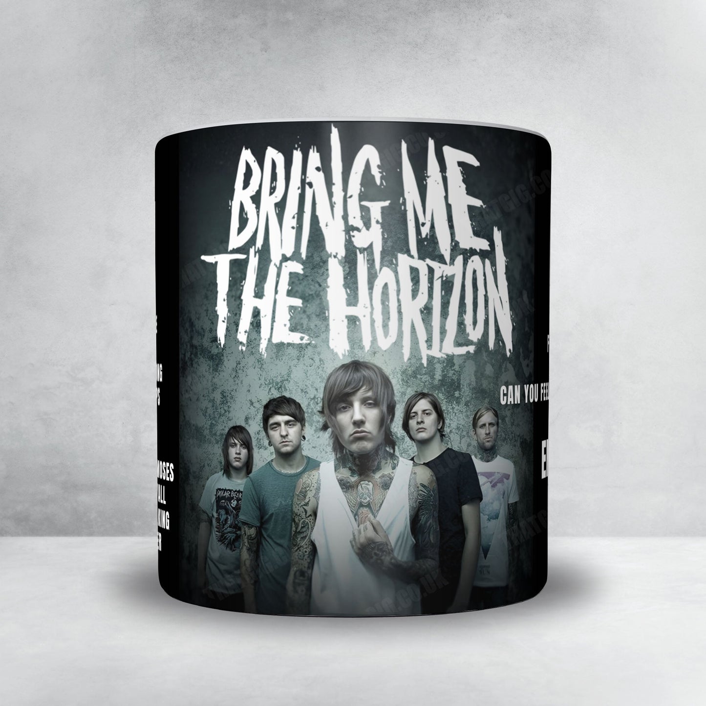 Bring Me the Horizon Setlist Poster - Ball Arena, Denver - September 29th, 2025