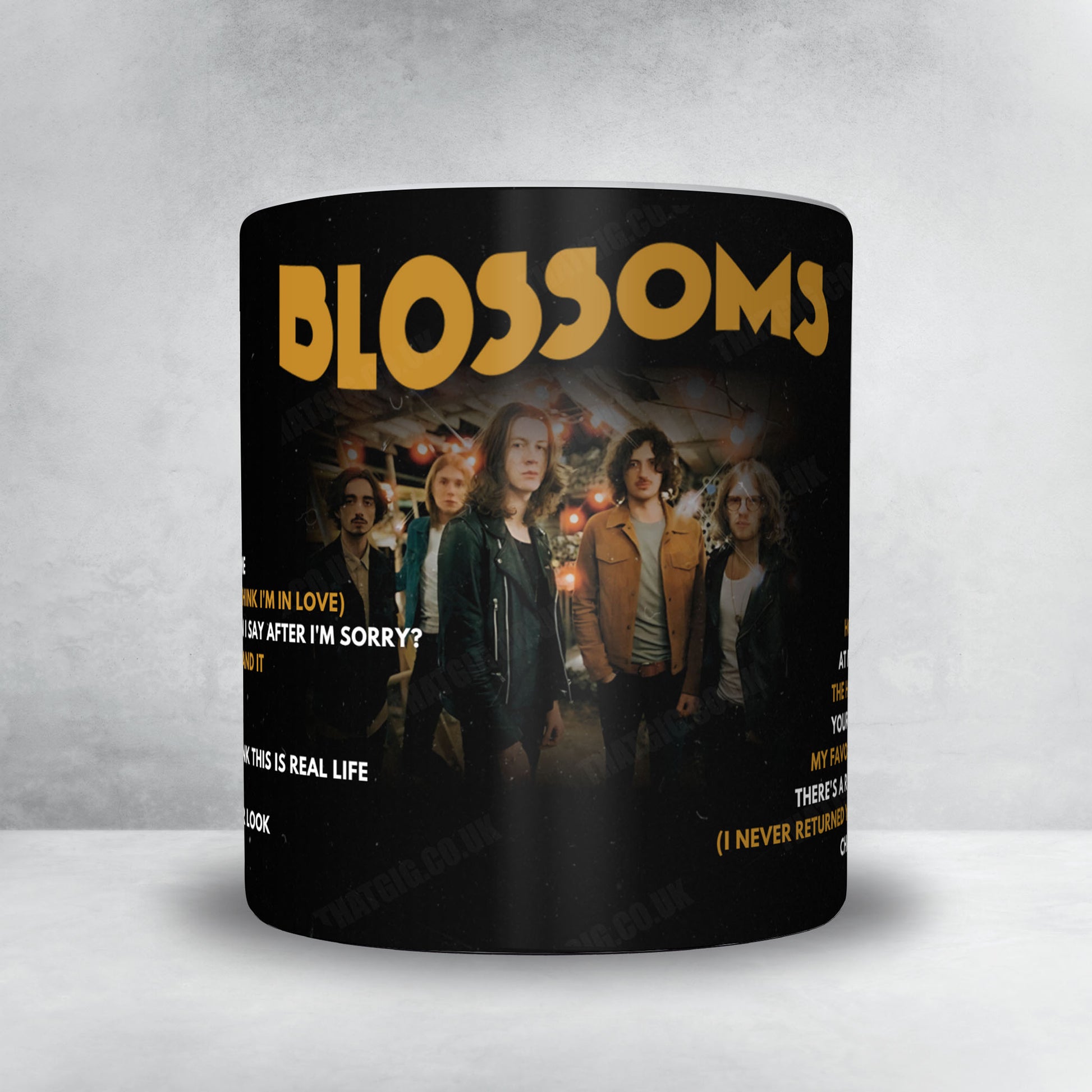 Blossoms Setlist Poster - Ziggo Dome, Amsterdam - May 10th, 2025