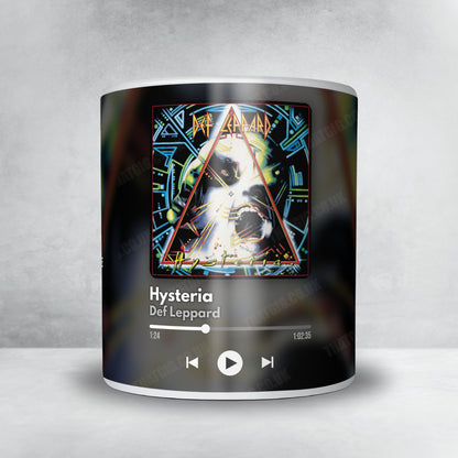 Def Leppard "Hysteria" Album Mug - Now Playing
