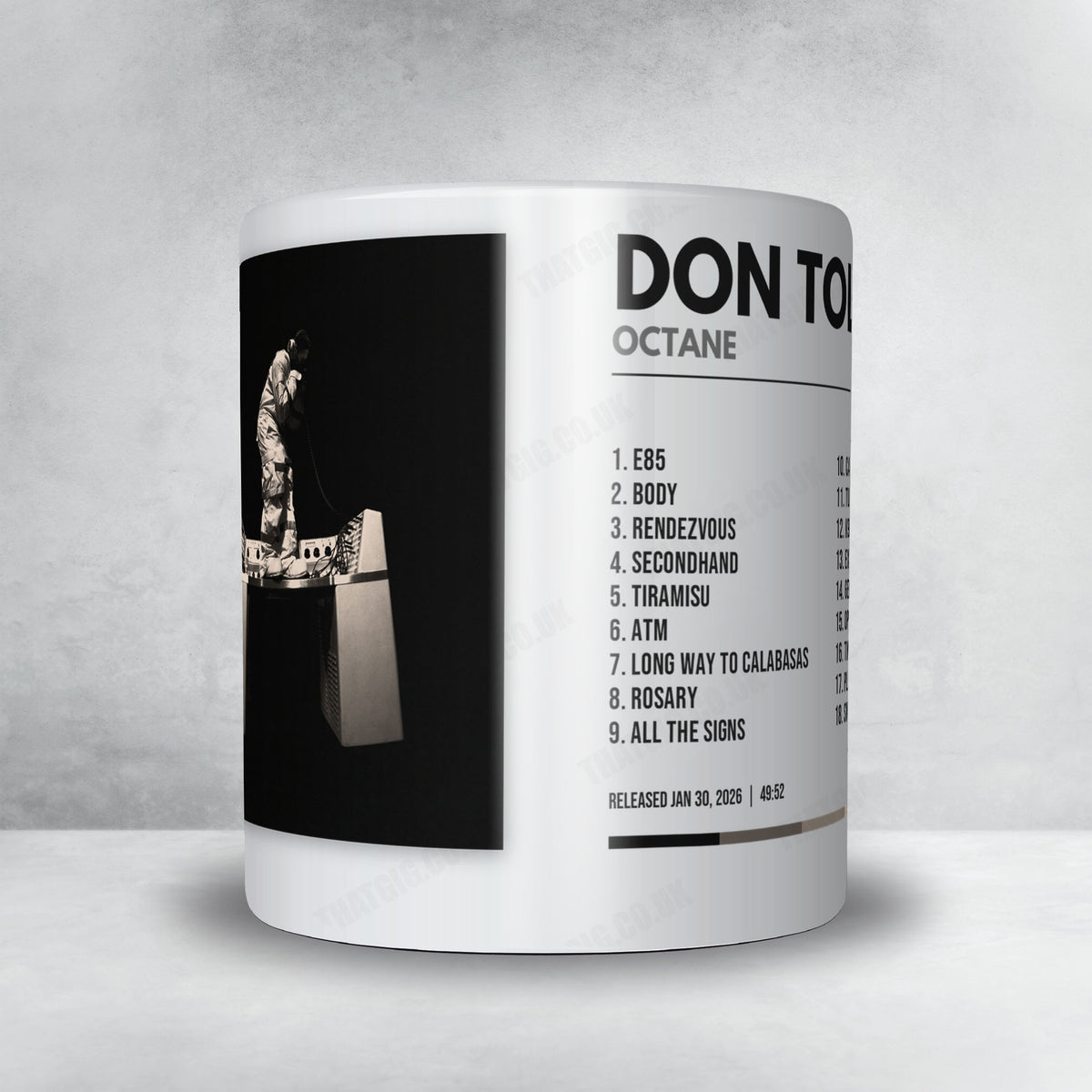 Don Toliver "OCTANE" Album Mug - Minimal