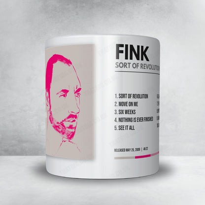 Fink "Sort of Revolution" Album Mug - Minimal
