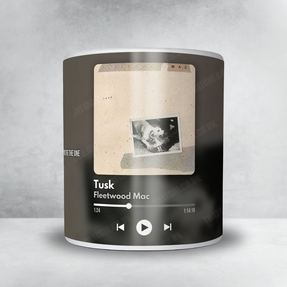 Fleetwood Mac "Tusk" Album Mug - Now Playing