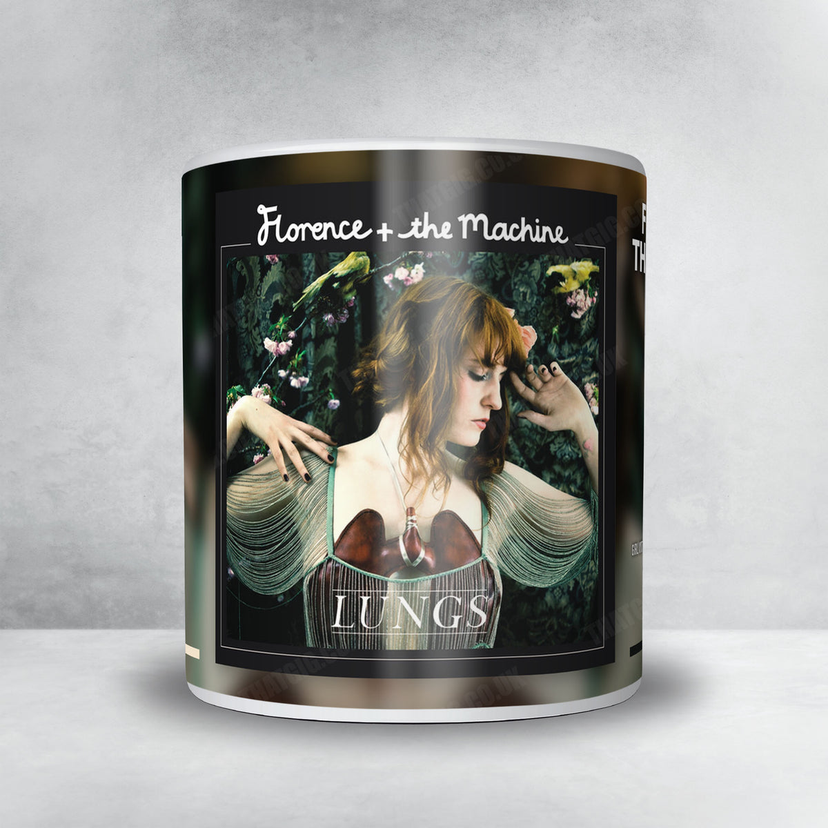 Florence + The Machine "Lungs" Album Mug - Full Colour