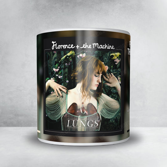 Florence + The Machine "Lungs" Album Mug - Full Colour