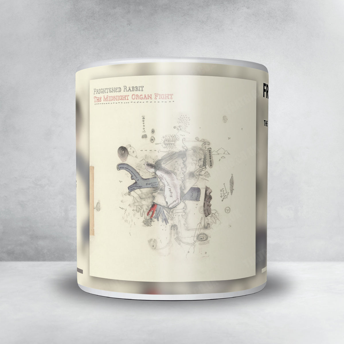 Frightened Rabbit "The Midnight Organ Fight" Album Mug - Full Colour