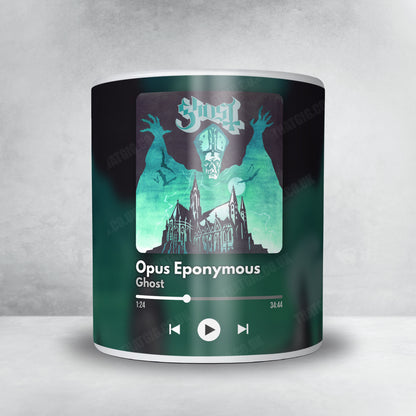 Ghost "Opus Eponymous" Album Mug - Now Playing