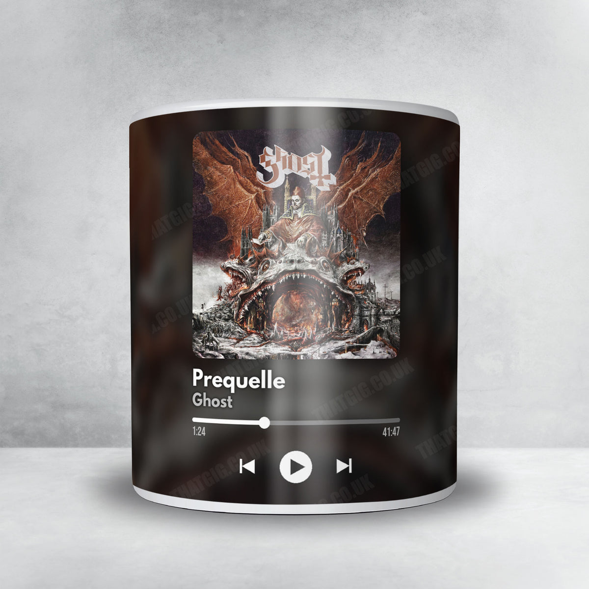 Ghost "Prequelle" Album Mug - Now Playing