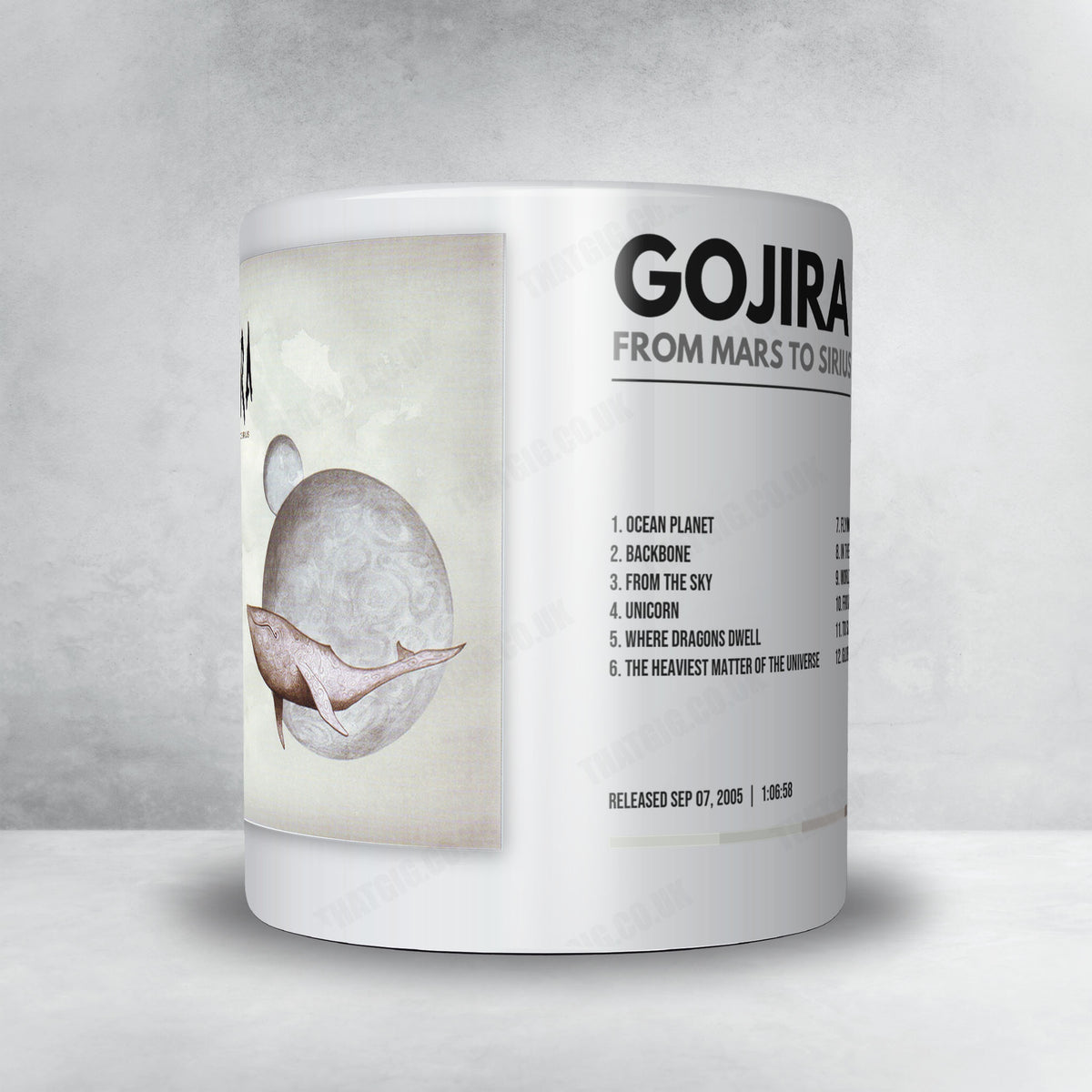 Gojira "From Mars To Sirius" Album Mug - Minimal