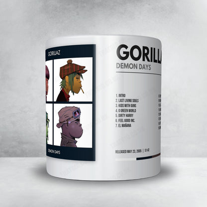 Gorillaz "Demon Days" Album Mug - Minimal