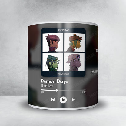 Gorillaz "Demon Days" Album Mug - Now Playing