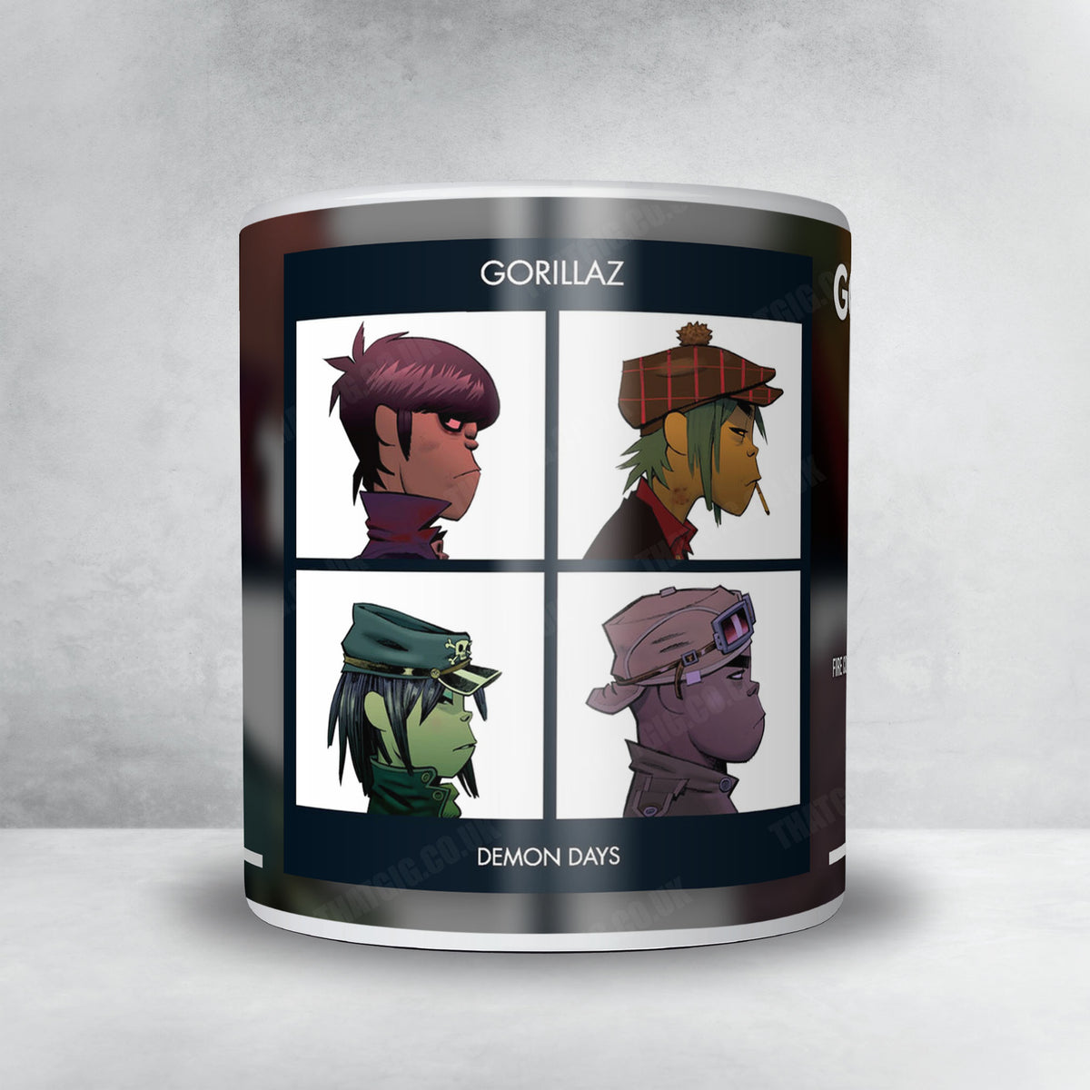 Gorillaz "Demon Days" Album Mug - Full Colour