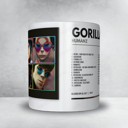 Gorillaz "Humanz" Album Mug - Minimal