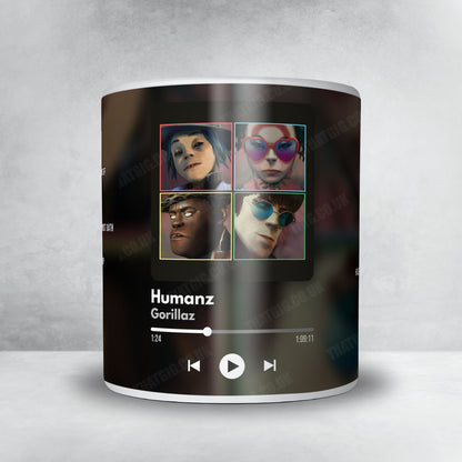 Gorillaz "Humanz" Album Mug - Now Playing
